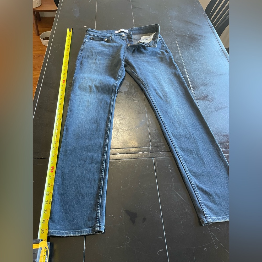 Calvin Klein Men’s Jeans Dark Blue Slim Fit